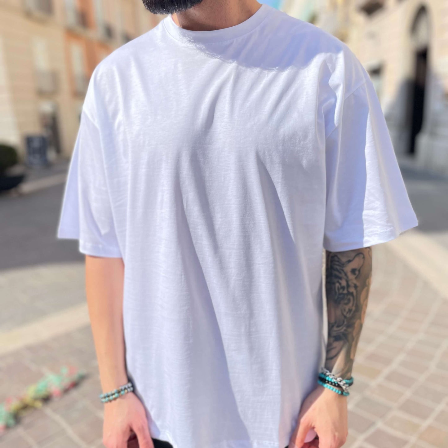 CORVETTE | CAMISETA OVERSIZE BLANCA