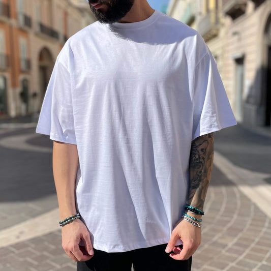 CORVETTE | CAMISETA OVERSIZE BLANCA