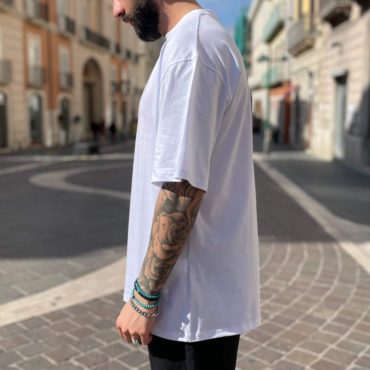 CORVETTE | CAMISETA OVERSIZE BLANCA