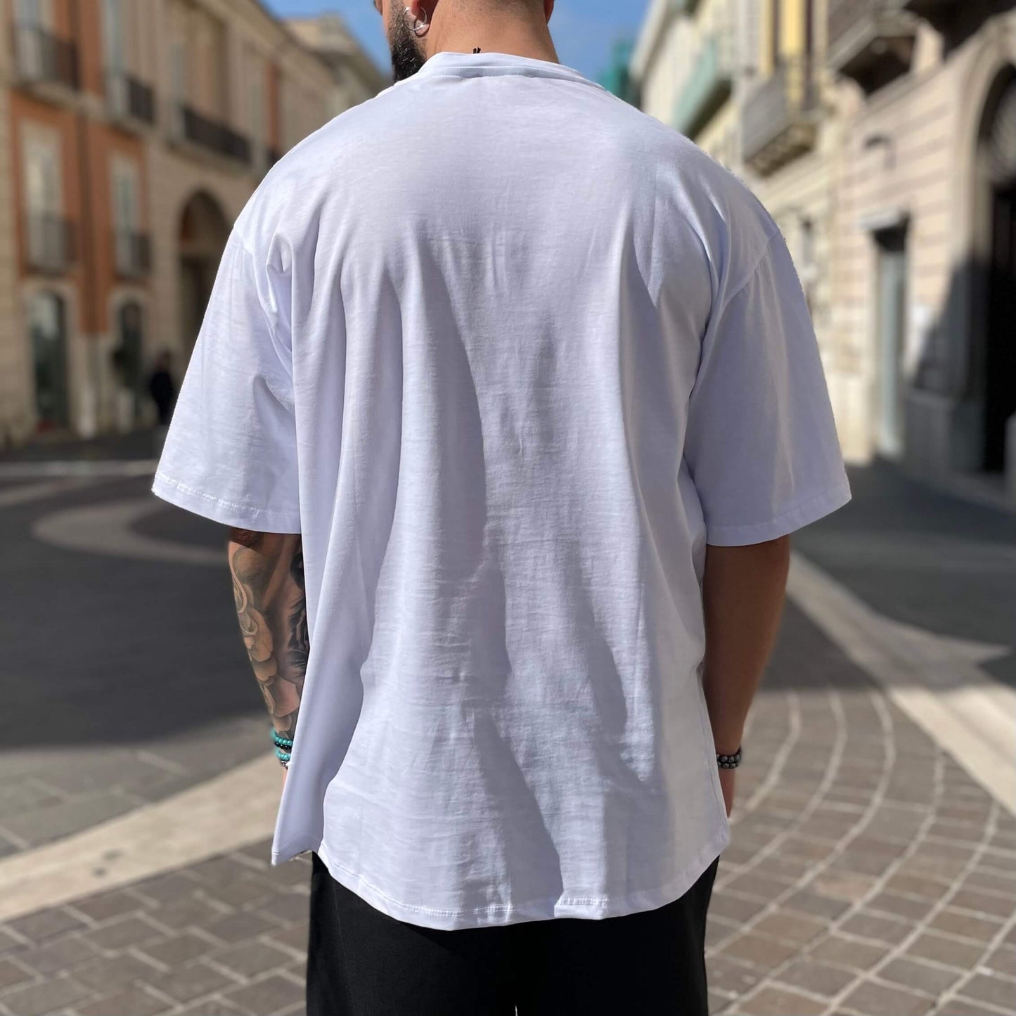 CORVETTE | CAMISETA OVERSIZE BLANCA